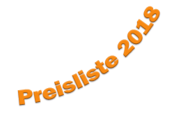 Preisliste 2018 Preisliste 2018