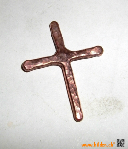 Kreuz geschmiedet Kupfer